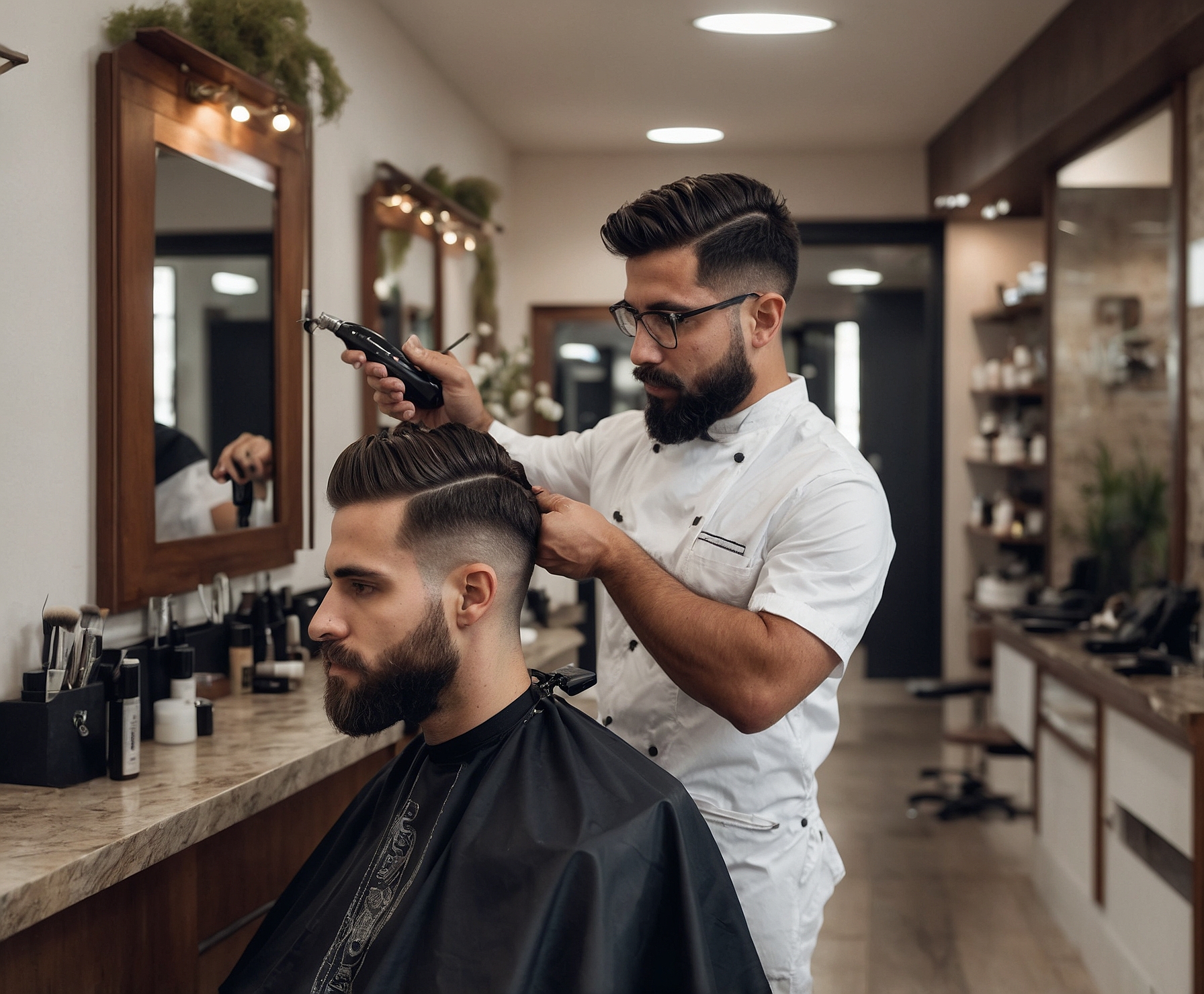 Transformación elegancia sobria para caballeros