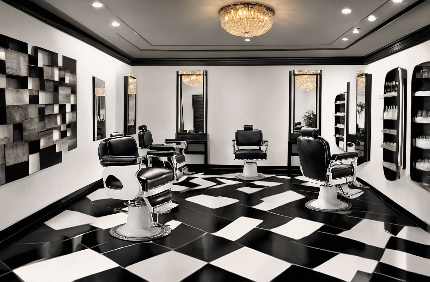Detalle de corte de cabello