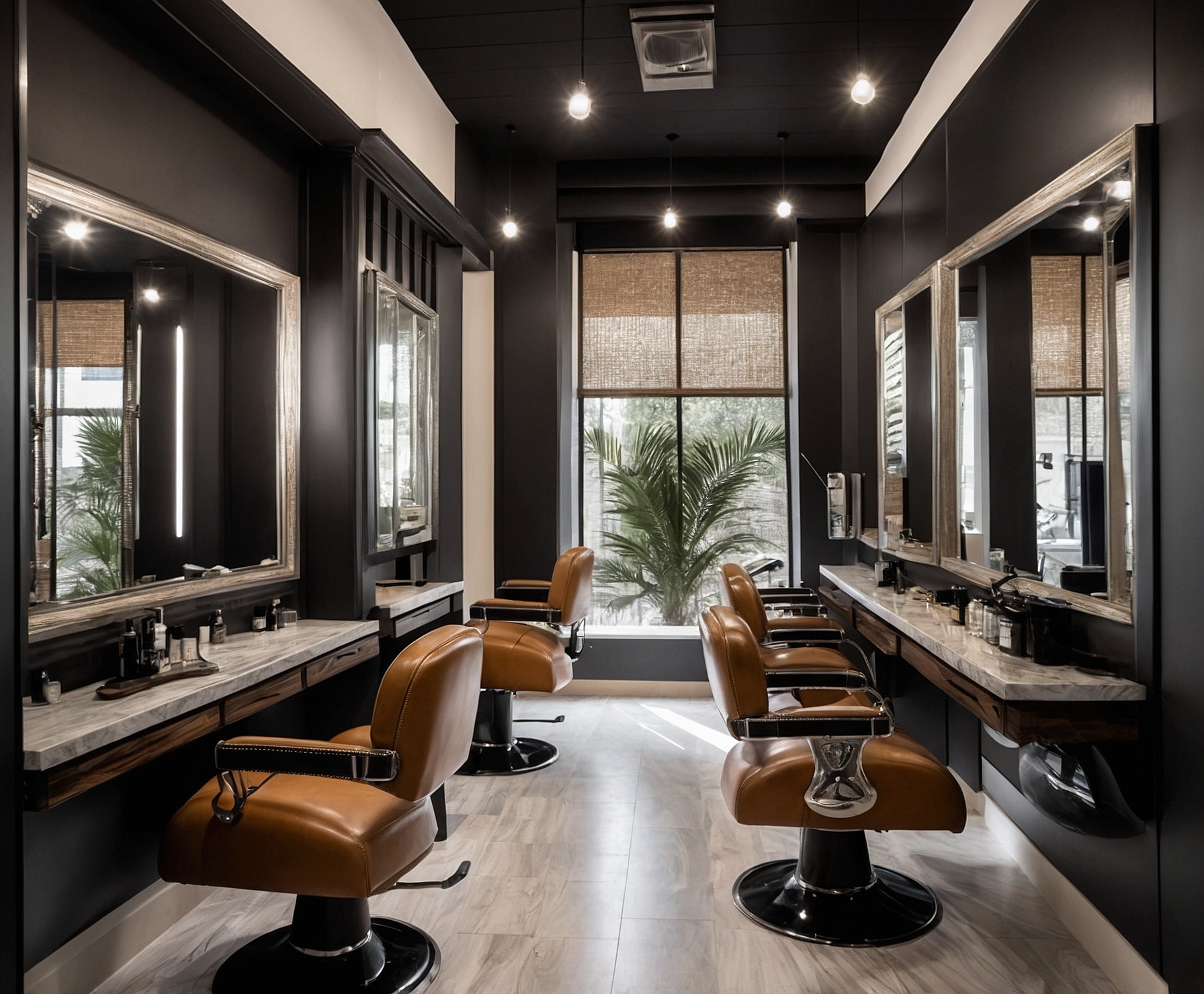 Transformación elegante de estilo masculino